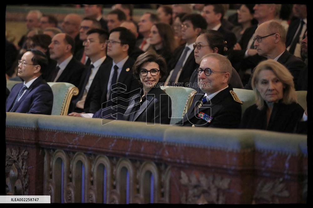 Rachida Dati At Franco-Chinese Year Of Cultural Tourism Launch - Versailles