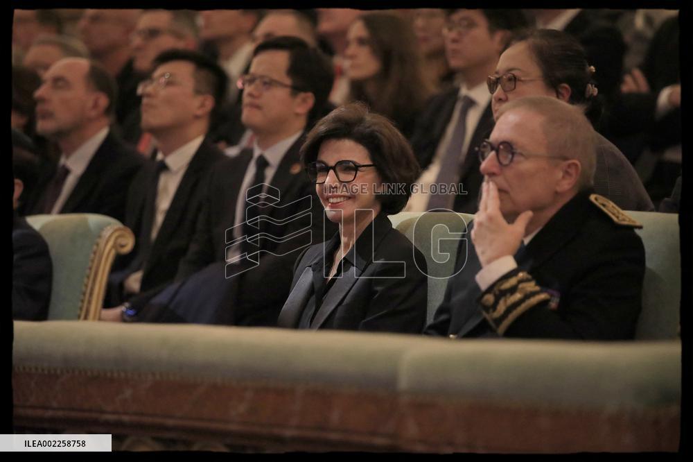 Rachida Dati At Franco-Chinese Year Of Cultural Tourism Launch - Versailles