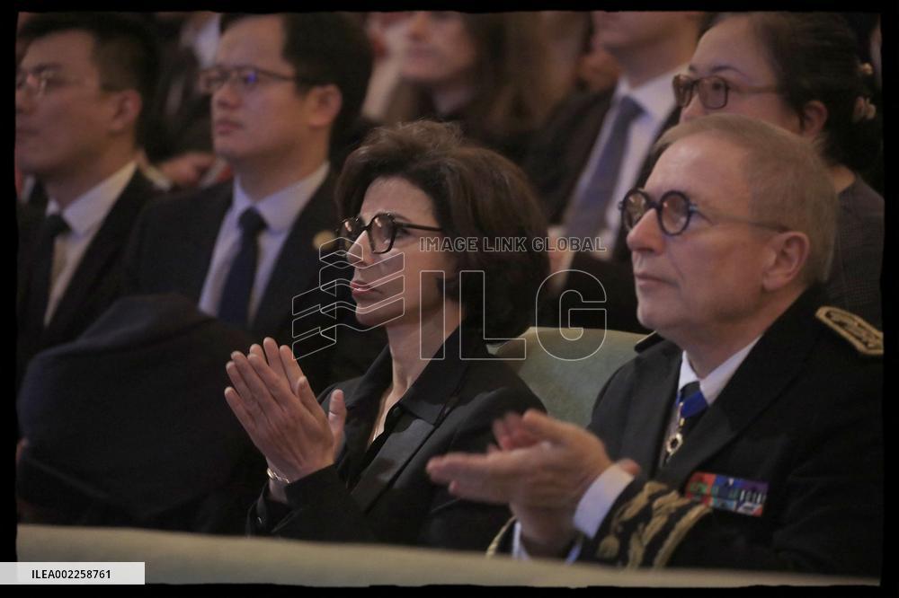 Rachida Dati At Franco-Chinese Year Of Cultural Tourism Launch - Versailles