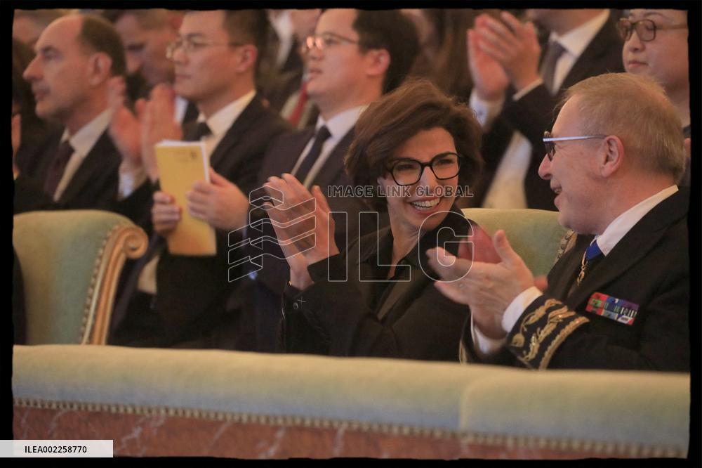 Rachida Dati At Franco-Chinese Year Of Cultural Tourism Launch - Versailles