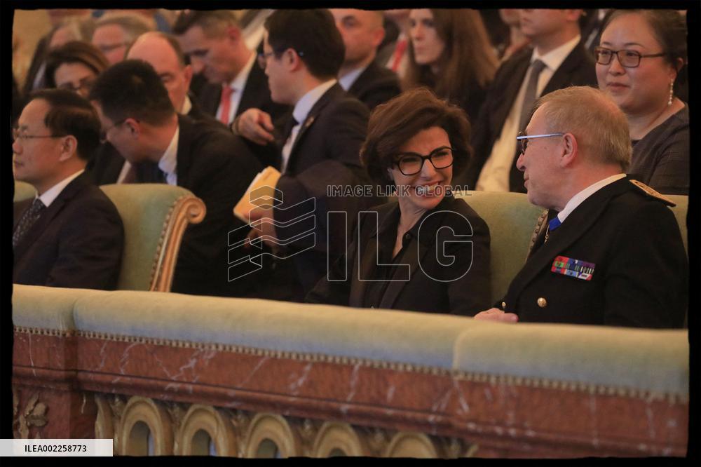 Rachida Dati At Franco-Chinese Year Of Cultural Tourism Launch - Versailles