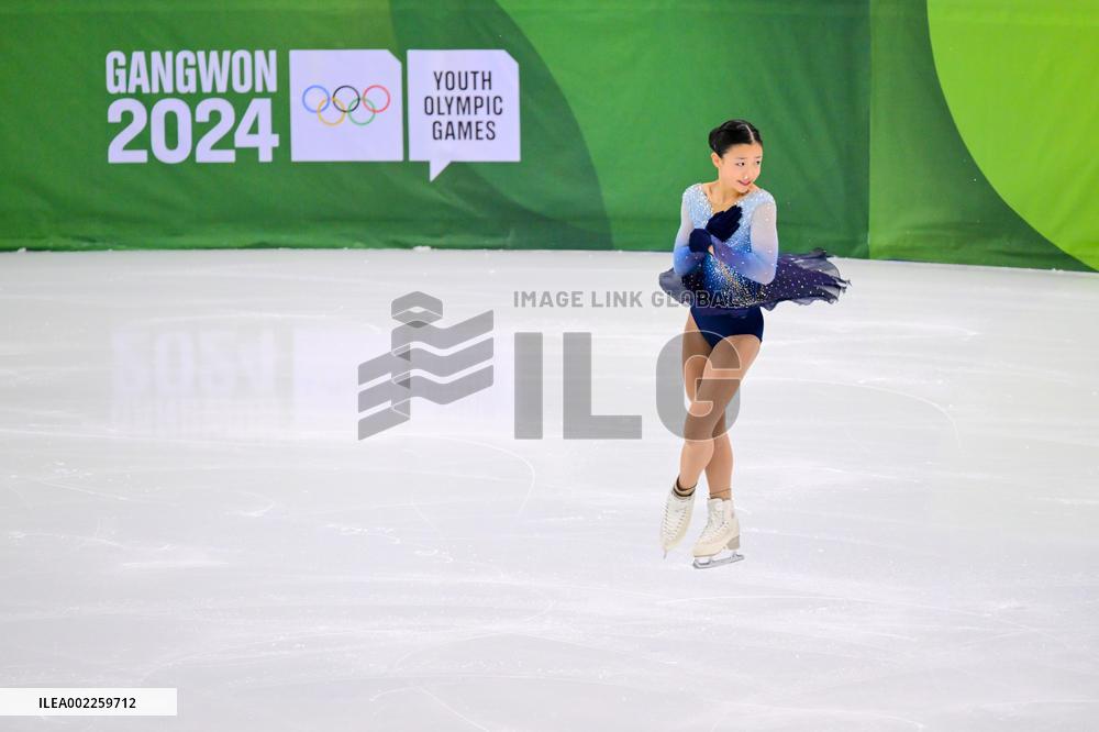 (SP)SOUTH KOREA-GANGNEUNG-WINTER YOUTH OLYMPIC GAMES-FIGURE SKATING-TEAM-WOMEN SINGLE SKATING