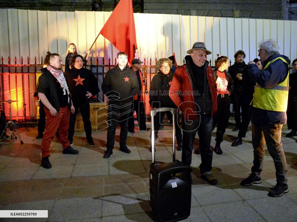 DAL Protest Rally About Homeless - Paris