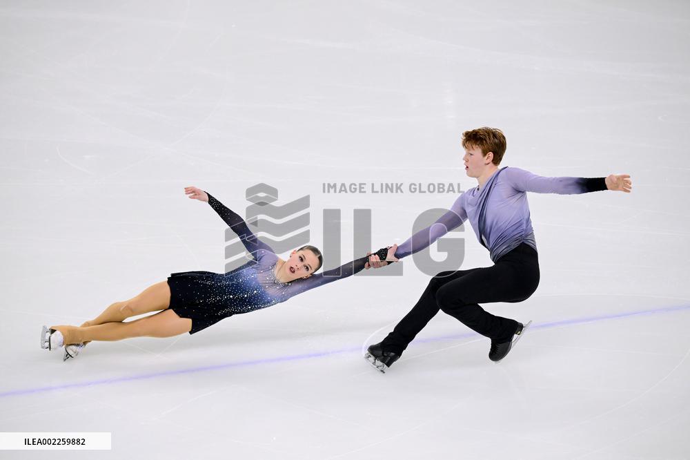 (SP)SOUTH KOREA-GANGNEUNG-WINTER YOUTH OLYMPIC GAMES-FIGURE SKATING-TEAM-PAIR SKATING