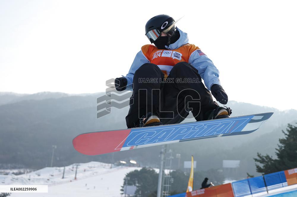 (SP)SOUTH KOREA-HOENGSEONG-WINTER YOUTH OLYMPIC GAMES-SNOWBOARD-WOMEN'S HALFPIPE