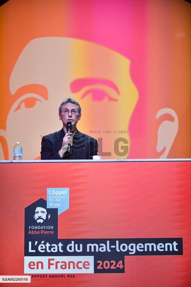 Fondation Abbe Pierre 70th Anniversary Celebrations - Paris