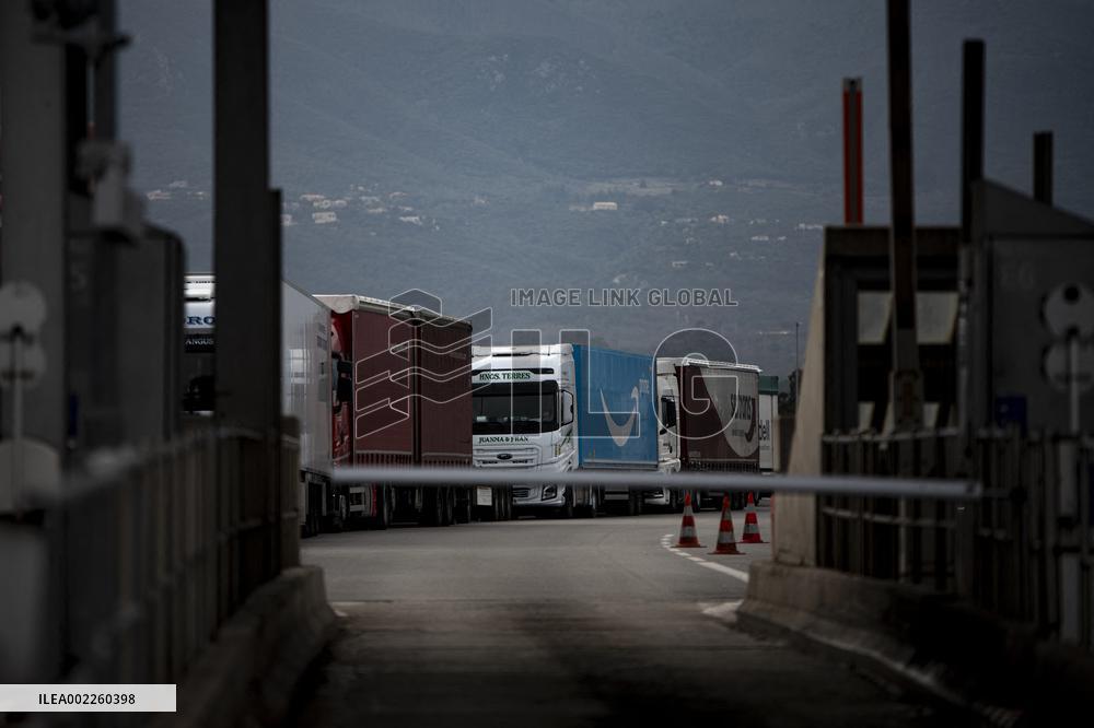French Farmers Protest At Spanish Border - France
