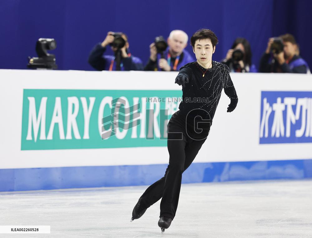 (SP)CHINA-SHANGHAI-ISU FOUR CONTINENTS FIGURE SKATING CHAMPIONSHIPS 2024-DAY 1