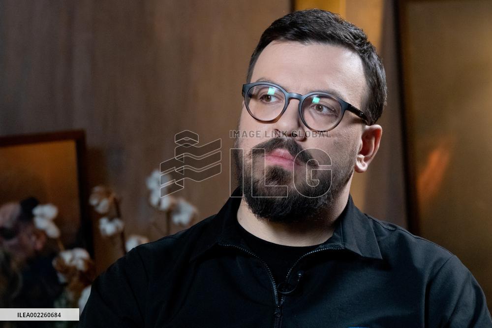 Illia Yevlash takes part in Kramatorsk Station program