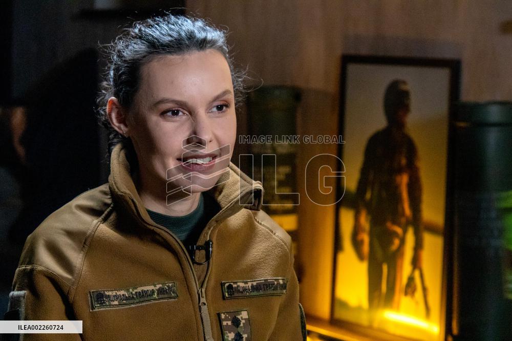 National Guard woman with call sign Kudriava becomes guest of Kramatorsk Station program