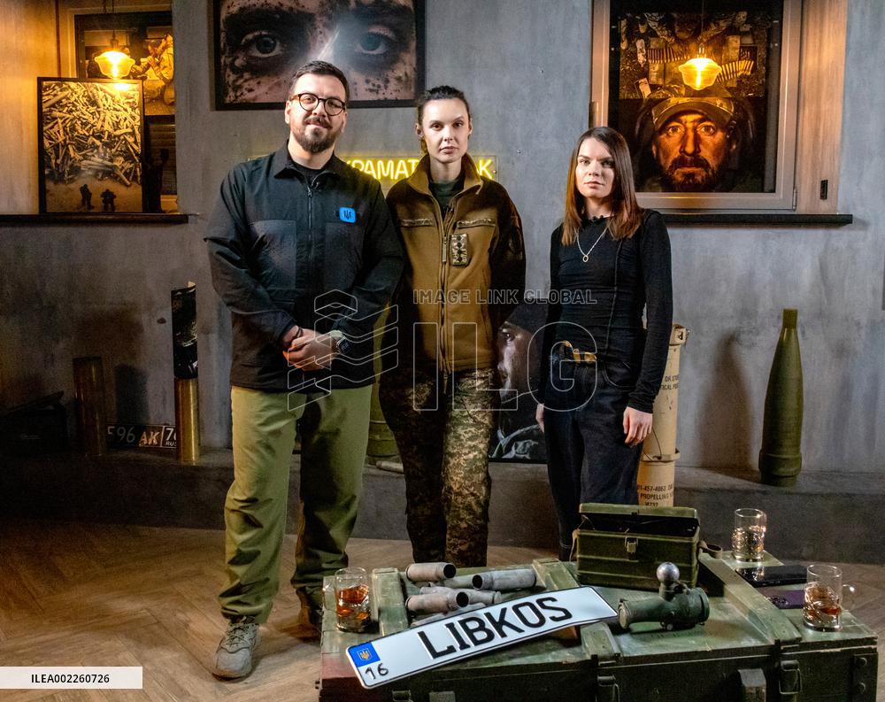 National Guard woman with call sign Kudriava becomes guest of Kramatorsk Station program