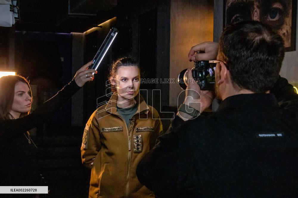 National Guard woman with call sign Kudriava becomes guest of Kramatorsk Station program