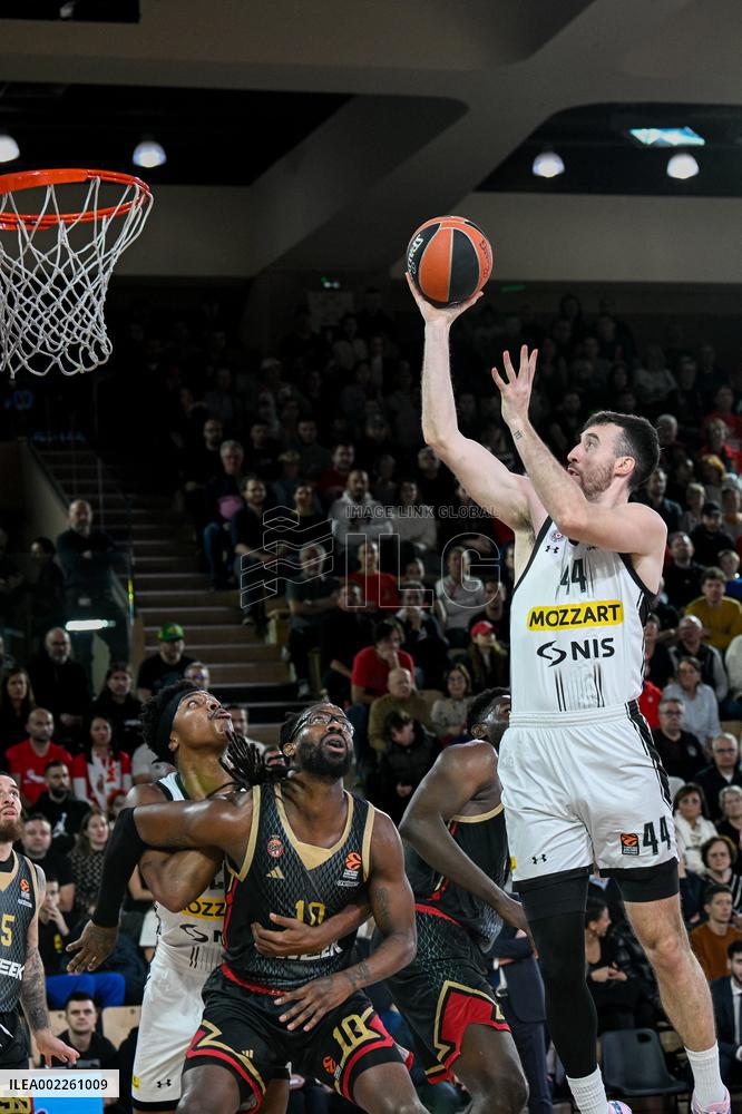 Basketball Euroleague - Monaco VS Belgrade - Monaco