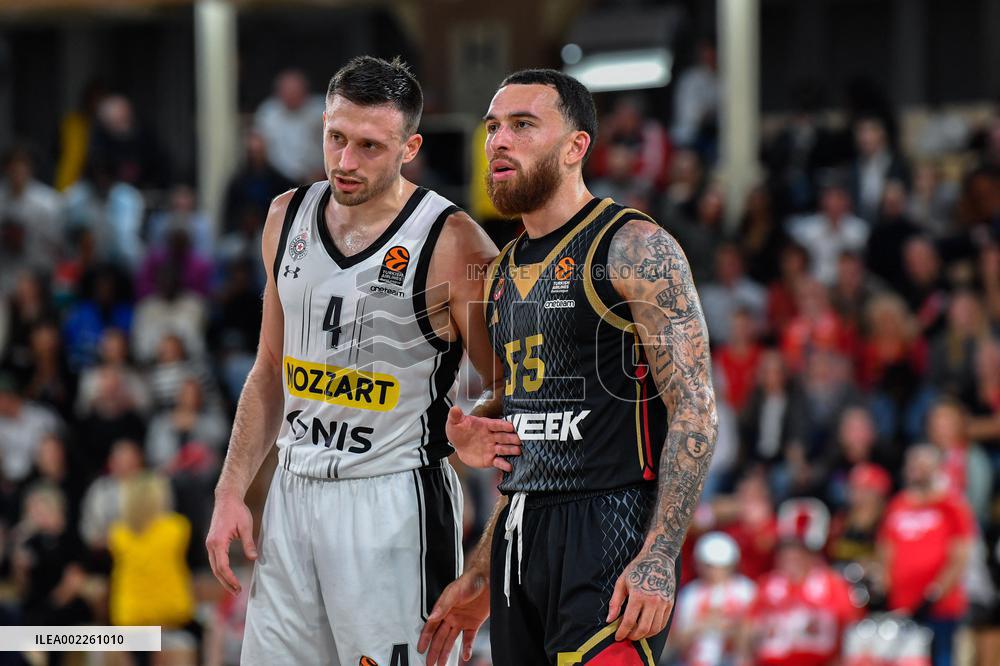 Basketball Euroleague - Monaco VS Belgrade - Monaco