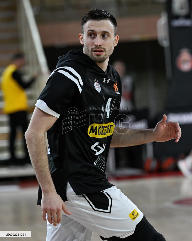 Basketball Euroleague - Monaco VS Belgrade - Monaco