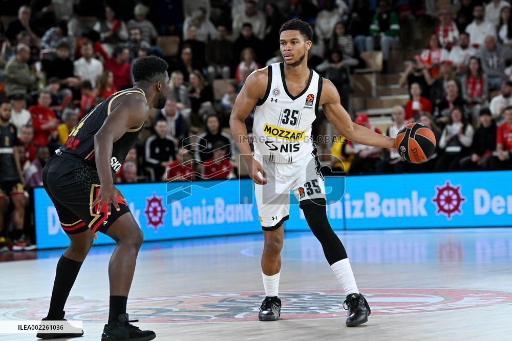 Basketball Euroleague - Monaco VS Belgrade - Monaco