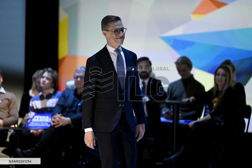 Presidential elections's debate at the Finnish national broadcast company Yle
