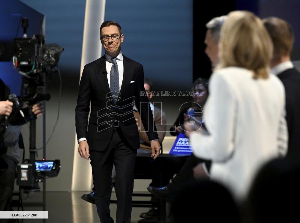 Presidential elections's debate at the Finnish national broadcast company Yle