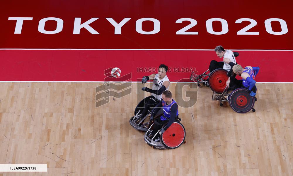 Tokyo Paralympics:Wheelchair rugby