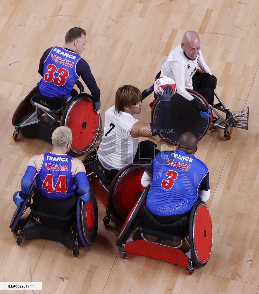 Tokyo Paralympics:Wheelchair rugby