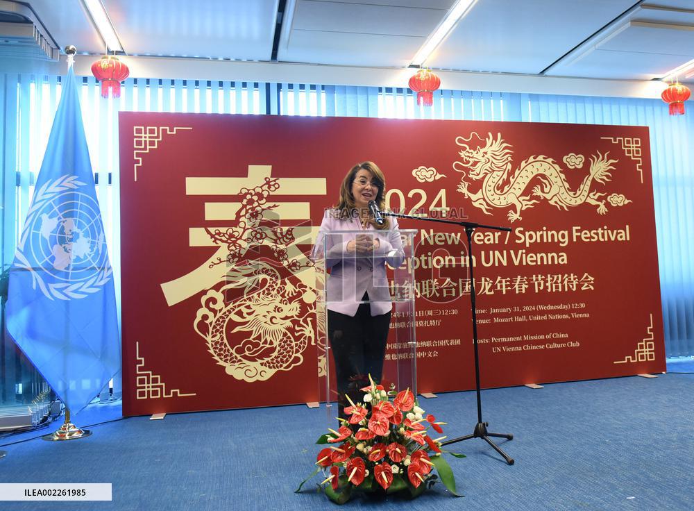 AUSTRIA-VIENNA-UN-SPRING FESTIVAL-RECEPTION