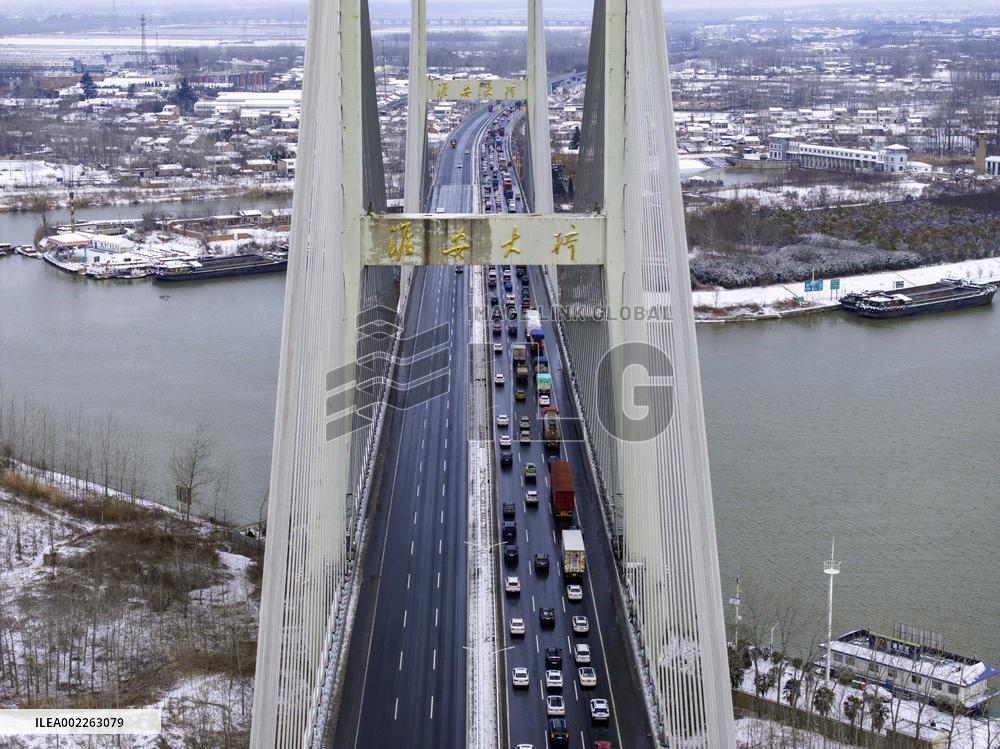 Expressways Congested During The Spring Festival Transporation rush