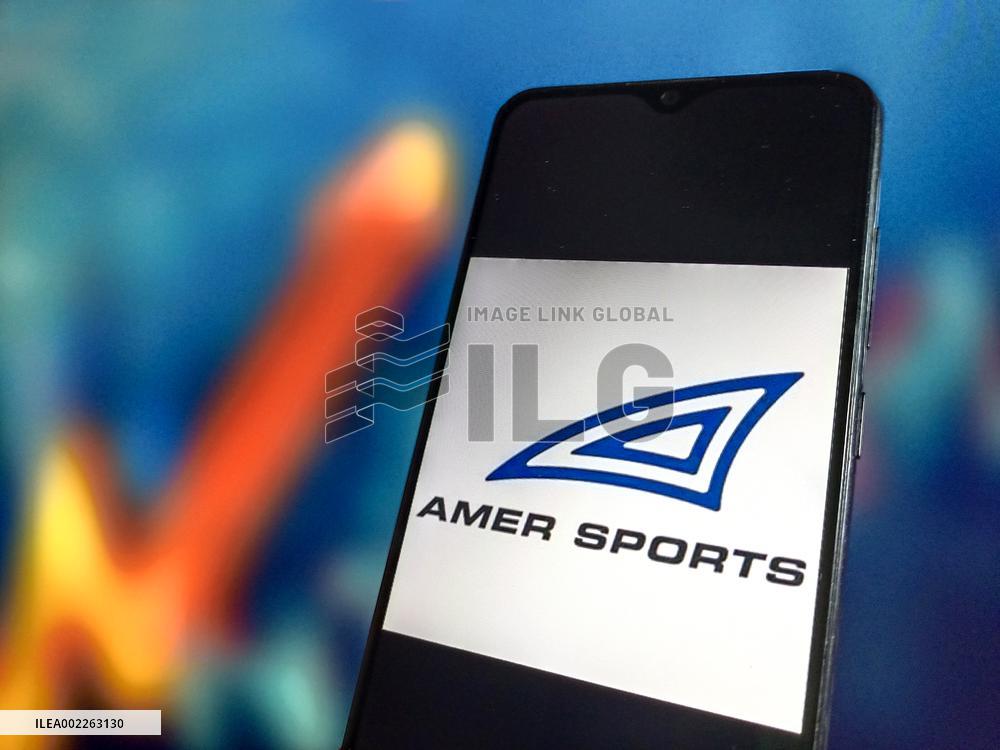 Illustration Amer Sports Listed