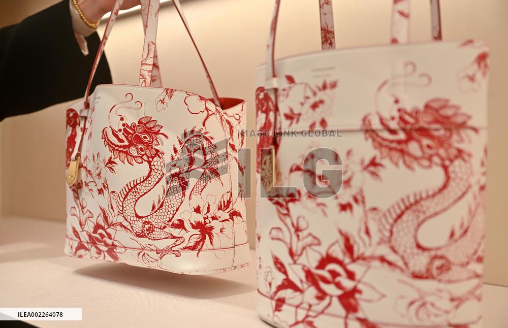 CHINA-HAINAN-HAIKOU-SHOPPING MALLS-LUNAR NEW YEAR-DRAGON (CN)