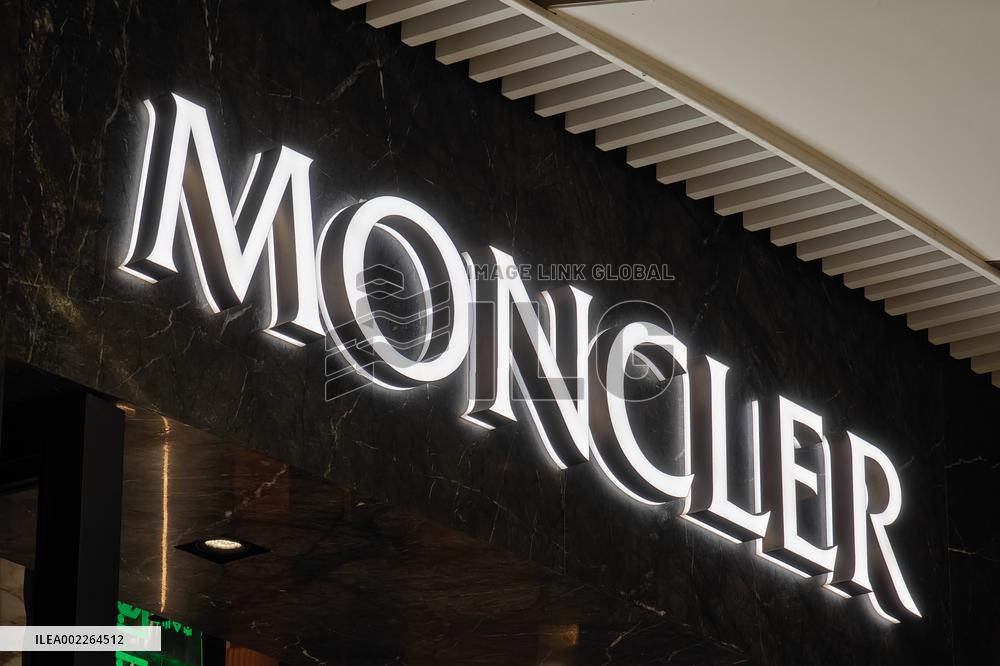 A Moncler Store in Shanghai