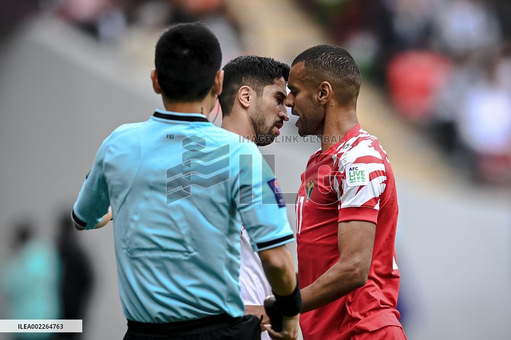 (SP)QATAR-DOHA-FOOTBALL-AFC ASIAN CUP-TAJIKISTAN VS JORDAN