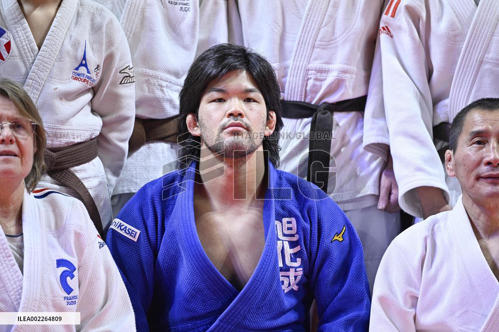 Shohei Ono At The Institut Du Judo - Paris