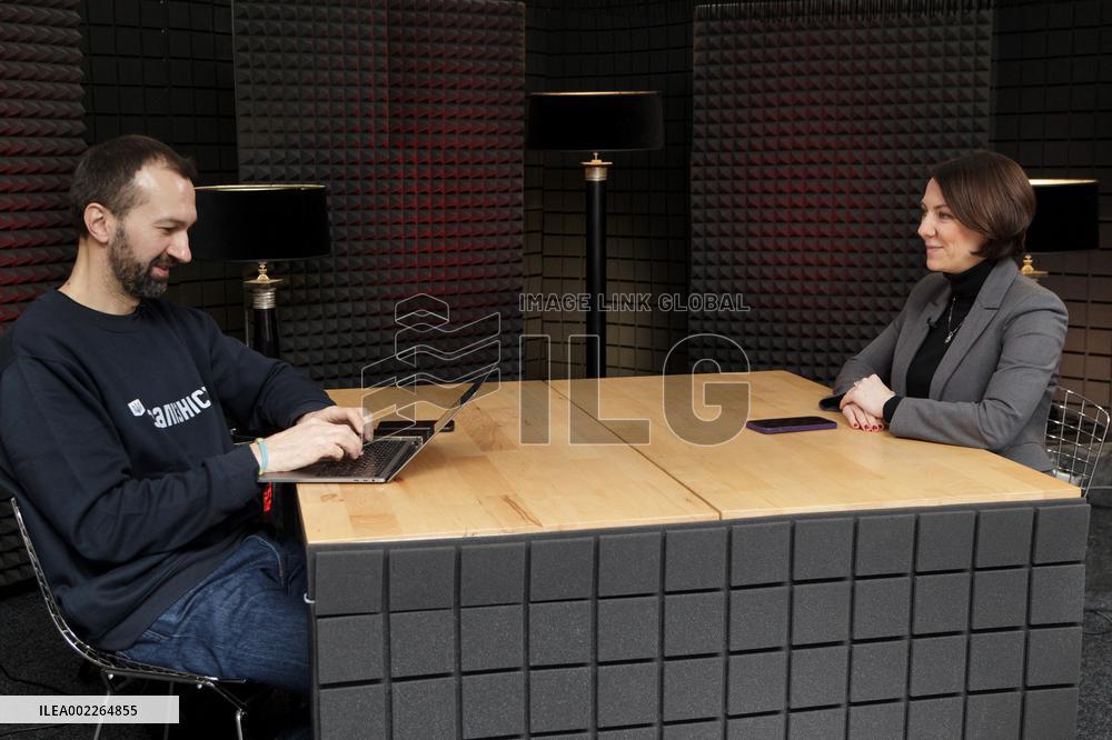 Hanna Maliar on Leshchenko Asks show