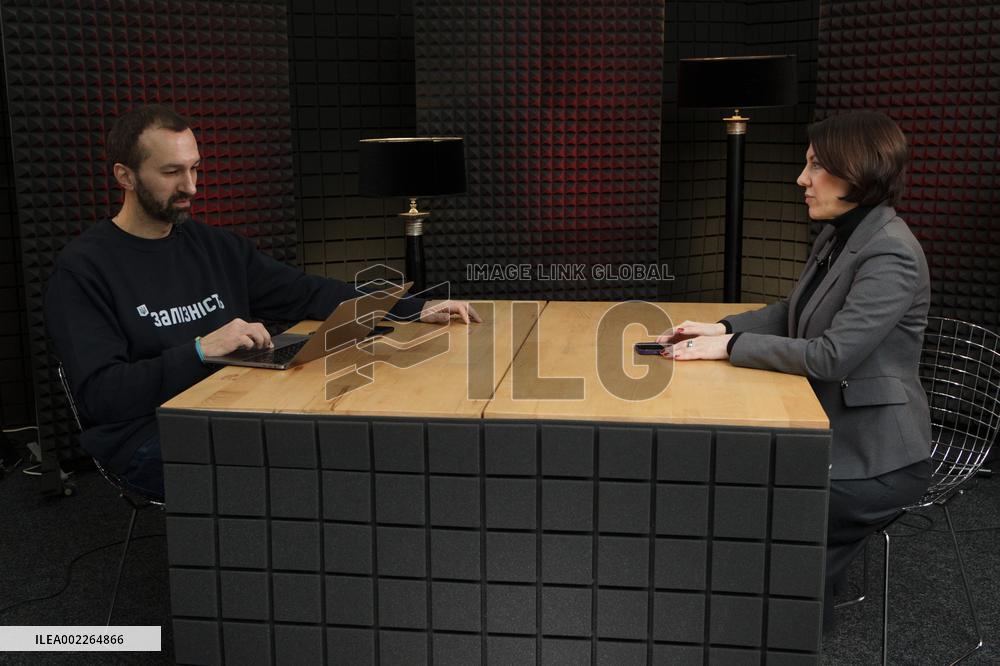 Hanna Maliar on Leshchenko Asks show