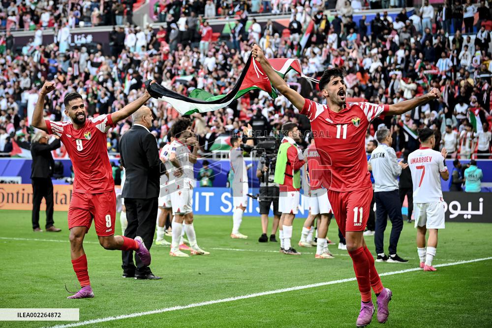 (SP)QATAR-DOHA-FOOTBALL-AFC ASIAN CUP-TAJIKISTAN VS JORDAN