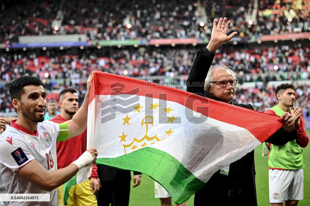 (SP)QATAR-DOHA-FOOTBALL-AFC ASIAN CUP-TAJIKISTAN VS JORDAN