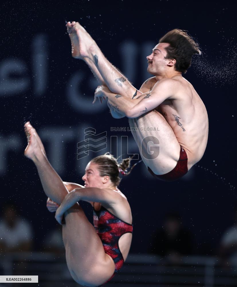 (SP)QATAR-DOHA-DIVING-WORLD AQUATICS CHAMPIONSHIPS-MIXED TEAM