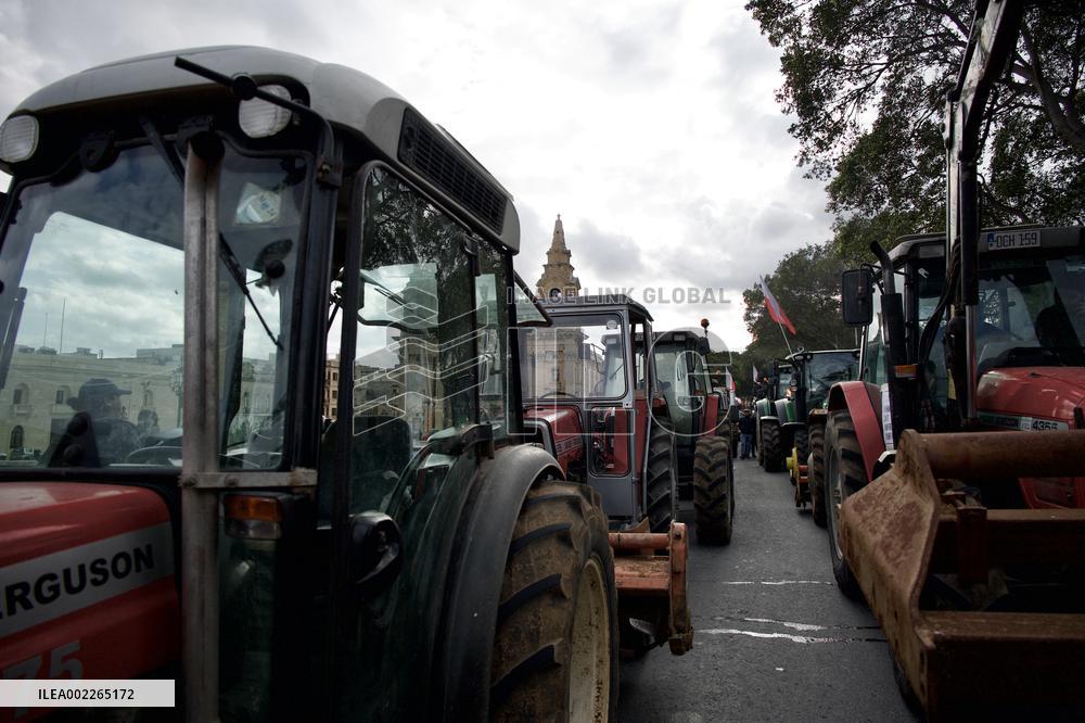 MALTA-FLORIANA-FARMERS-PROTEST