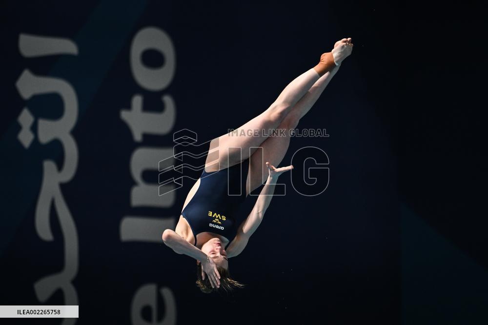 (SP)QATAR-DOHA-DIVING-WORLD AQUATICS CHAMPIONSHIPS-WOMEN 1M SPRINGBOARD