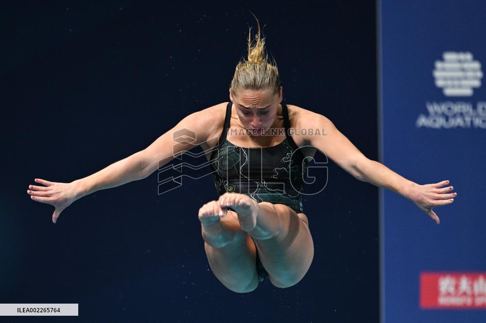 (SP)QATAR-DOHA-DIVING-WORLD AQUATICS CHAMPIONSHIPS-WOMEN 1M SPRINGBOARD