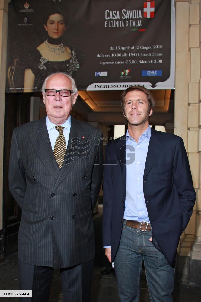Savoy Family attends Opening Day of the Exposition About Their History - Turin