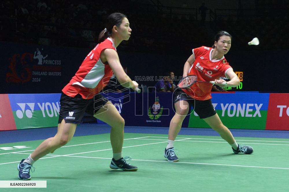 (SP)THAILAND-BANGKOK-BADMINTON-THAILAND MASTERS-WOMEN'S DOUBLES