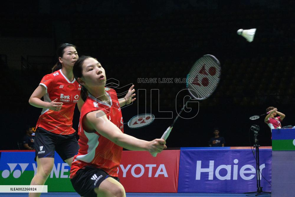 (SP)THAILAND-BANGKOK-BADMINTON-THAILAND MASTERS-WOMEN'S DOUBLES