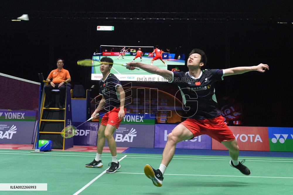 (SP)THAILAND-BANGKOK-BADMINTON-THAILAND MASTERS-MEN'S DOUBLES