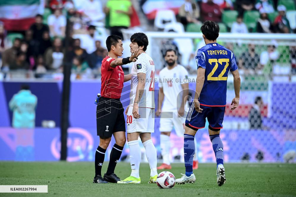 (SP)QATAR-DOHA-FOOTBALL-AFC ASIAN CUP-IRAN VS JAPAN