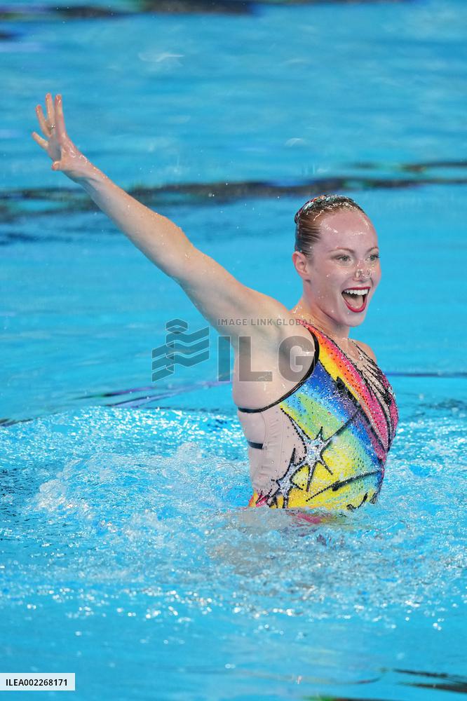 (SP)QATAR-DOHA-ARTISTIC SWIMMING-WORLD AQUATICS CHAMPIONSHIPS-WOMEN'S SOLO TECHNICAL