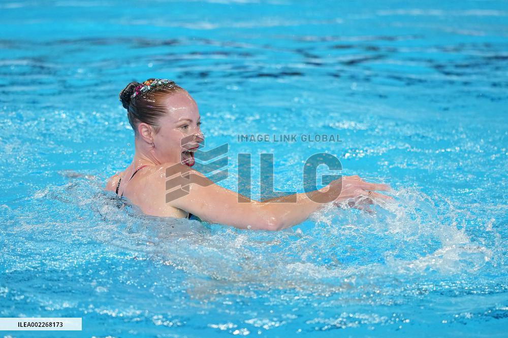 (SP)QATAR-DOHA-ARTISTIC SWIMMING-WORLD AQUATICS CHAMPIONSHIPS-WOMEN'S SOLO TECHNICAL