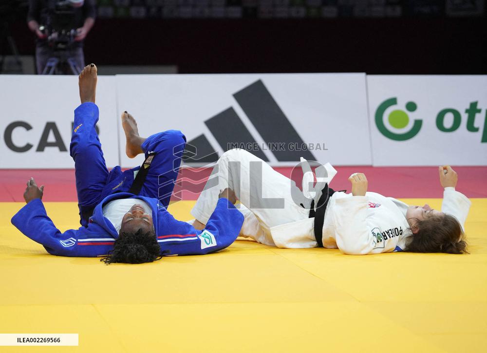 Judo - Paris Grand Slam - Clarisse Agbegnenou Wins Her 7th Victory