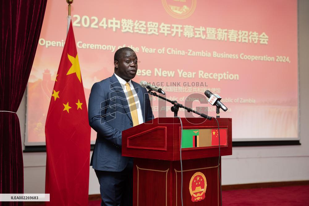 ZAMBIA-LUSAKA-CHINESE NEW YEAR-RECEPTION