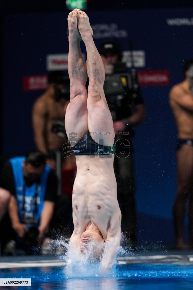 (SP)QATAR-DOHA-DIVING-WORLD AQUATICS CHAMPIONSHIPS-MEN'S 1M SPRINGBOARD