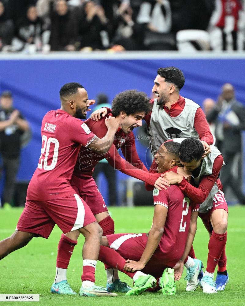 (SP)QATAR-DOHA-FOOTBALL-AFC ASIAN CUP-UZBEKISTAN VS QATAR